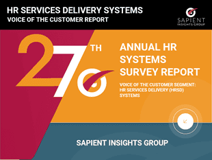Sapient insights group annual hr systems survey report 2023, HR services delivery systems, HR system survey report, comprehensive analysis of HR delivery systems for 2023, relevance.